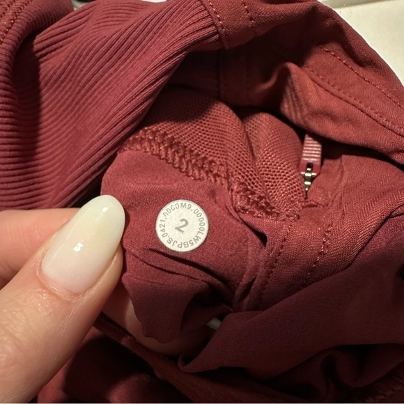 Lululemon dance studio joggers in Savannah burgundy - Picture 8 of 12